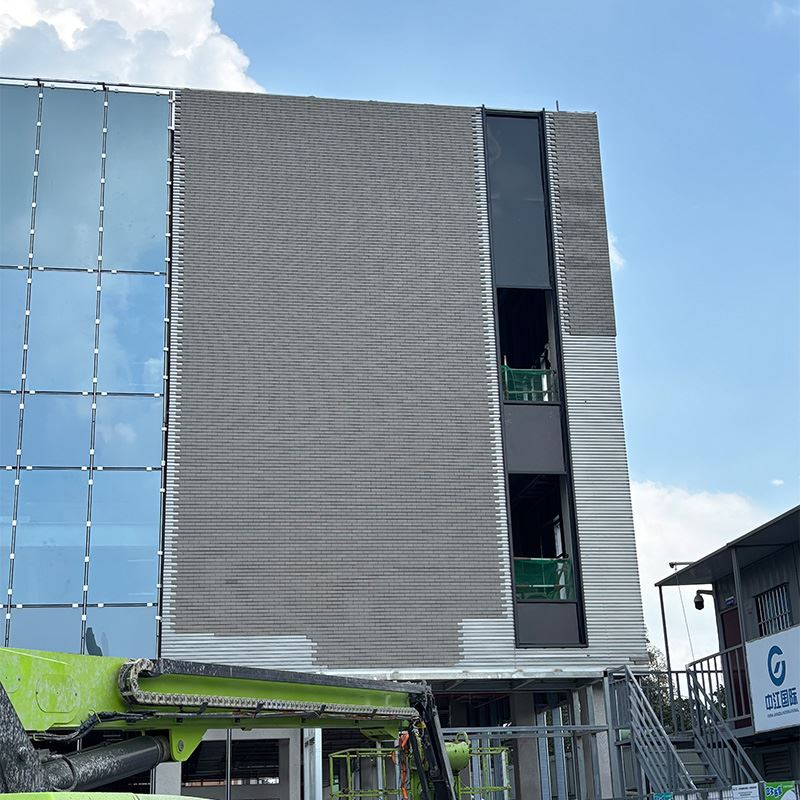 Double Skin Terracotta Curtain Wall System factory