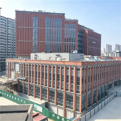 Sistema di facciata architettonica in mattoni di terracotta